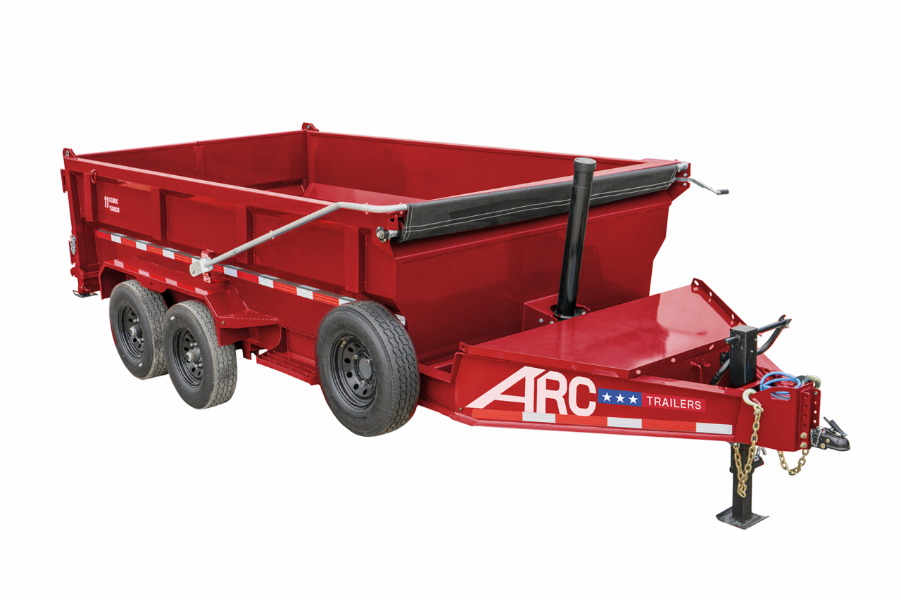BDT Bumper Pull Telescopic Dump Trailer | ARC Trailers